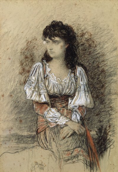 Un Paysan Habillé, 1876 - Antoine Auguste Ernest Herbert or Hebert