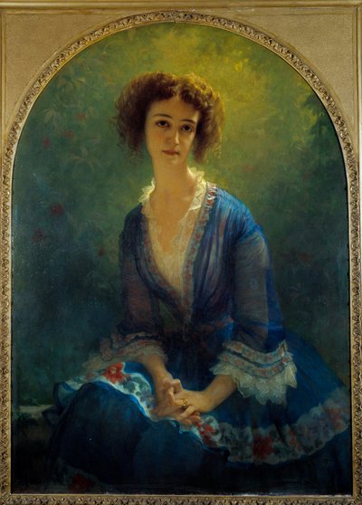 Portrait de la Comtesse Eugène Pastré, née Céline de Beaulaincourt - Antoine Auguste Ernest Herbert or Hebert