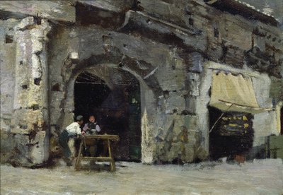 Rome, Boutiques sombres - Antoine Auguste Ernest Herbert or Hebert