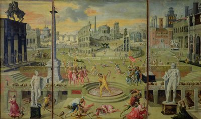 Le Massacre du Triumvirat, 1566 - Antoine Caron