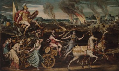 Le Triomphe de Mars - Antoine Caron