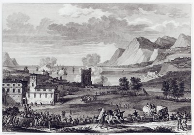 Libération de la Corse, 20 octobre 1796, gravé par Jean Duplessi-Bertaux - Antoine Charles Horace Vernet