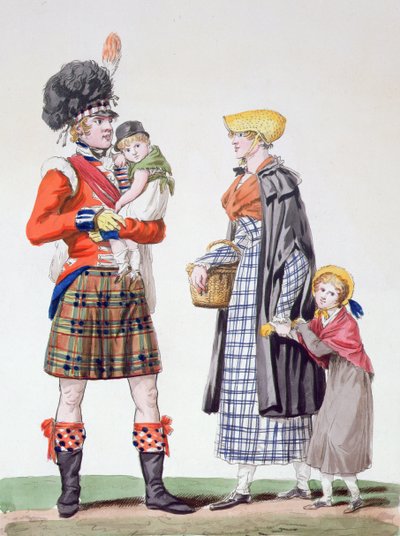 Famille écossaise - Antoine Charles Horace Vernet