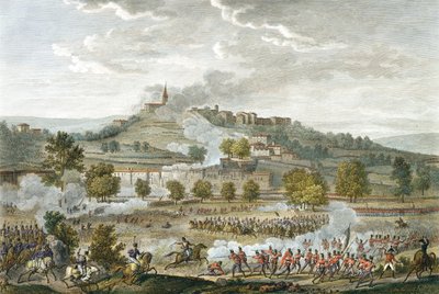 La bataille de Montebello et Casteggio, 20 Prairial, An 8 (9 juin 1800) gravée par Jean Duplessi-Bertaux (1747-1819) - Antoine Charles Horace Vernet