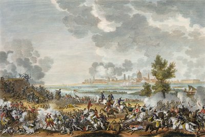 La bataille de S. Giorgio di Mantova, 29 fructidor, an 4 (septembre 1796) gravée par Jean Duplessi-Bertaux - Antoine Charles Horace Vernet