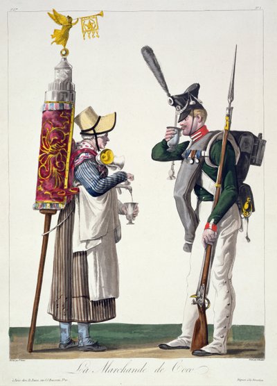 Le vendeur de cacao - Antoine Charles Horace Vernet