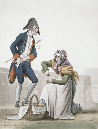 Le vendeur de brandy - Antoine Charles Horace Vernet