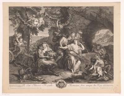 Bacchus et Ariane - Antoine Coypel