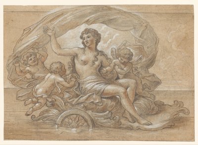 Galatée sur son char marin - Antoine Coypel