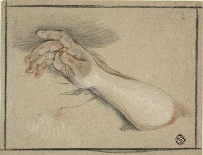 Main et avant-bras - Antoine Coypel