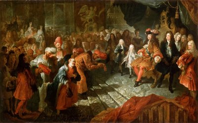 Louis XIV recevant l