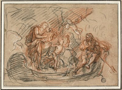 Orphée sur le Styx - Antoine Coypel