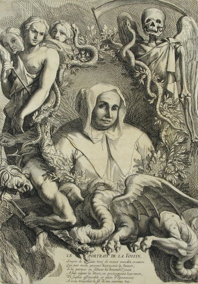 Portrait de la Voisin - Antoine Coypel