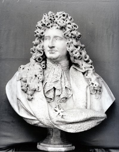 Buste de Jules Hardouin Mansart (1646-1708) 1698 - Antoine Coysevox