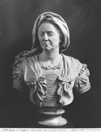 Buste de Marie Serre, mère du peintre Hyacinthe Rigaud, 1706 - Antoine Coysevox