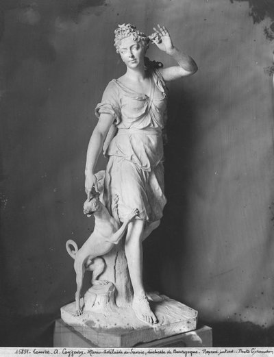 Marie-Adélaïde de Savoie, duchesse de Bourgogne, en Diane chasseresse - Antoine Coysevox