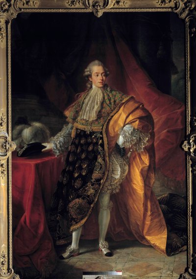 Portrait en pied de Charles Philippe de France, comte d