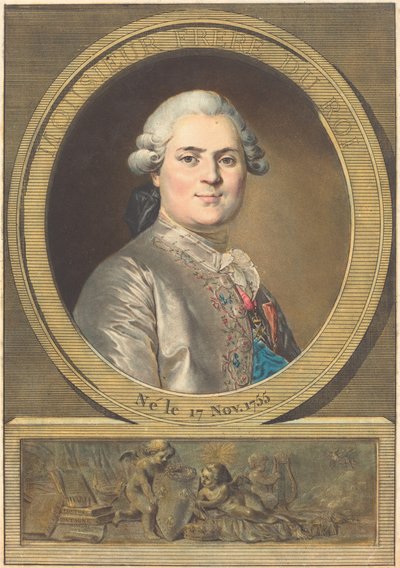 Monsieur Frère du Roi - Antoine François Sergent after Joseph Siffred Duplessis