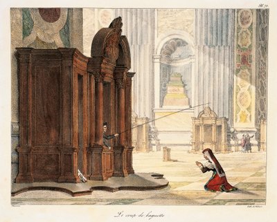 Baguette dans la Basilique Saint-Pierre - Antoine Jean Baptiste Thomas