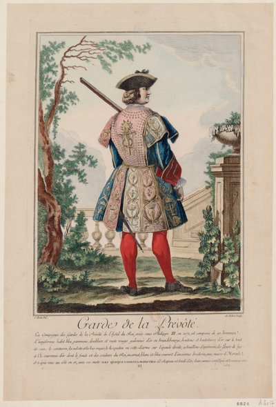 Gardes de la prévôté, 1756 - Antoine Jean De Fehrt