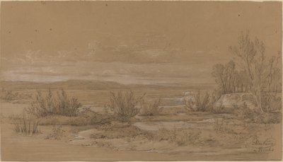 Paysage près de Vourlis - Antoine Jean Duclaux