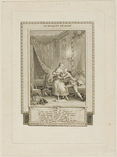 Le bouquet déchiré - Antoine Jean Duclos