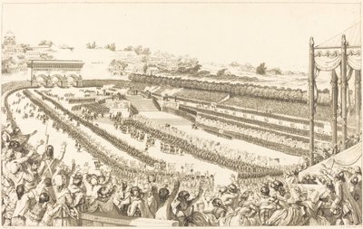 Fédération Générale des Français au Champ de Mars le 14 juillet 1790 - Antoine Jean Duclos after Charles Monnet