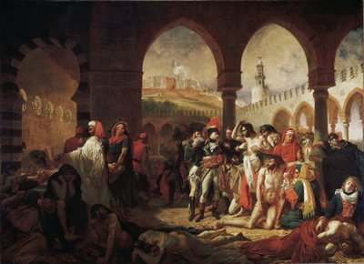 Bonaparte visitant les pestiférés de Jaffa - Antoine Jean Gros