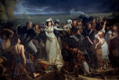 Embarquement de Marie-Thérèse de France, duchesse d