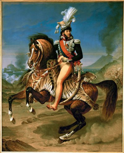 Joachim Murat, roi de Naples, maréchal de France, à cheval ... - Antoine-Jean Gros