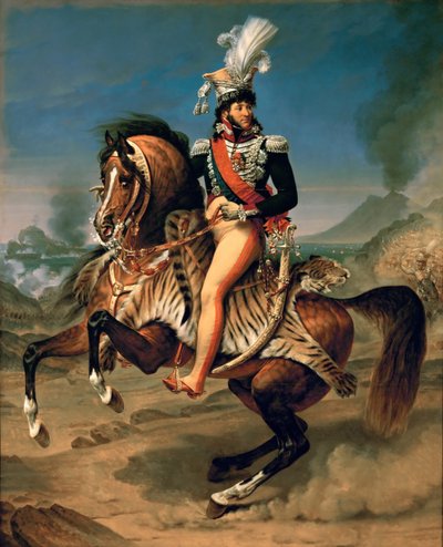 Portrait équestre de Joachim Murat 1767-1815 - Antoine Jean Gros Baron