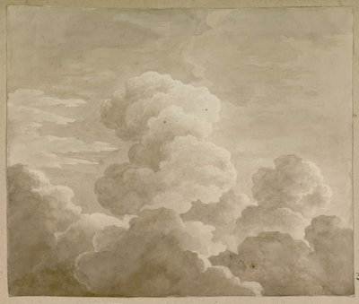 Étude de nuages, 1815 - Antoine Laurent Castellan