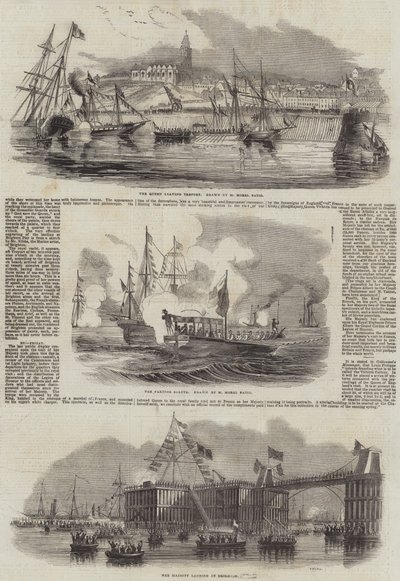 La visite de Sa Majesté en France - Antoine Leon Morel Fatio