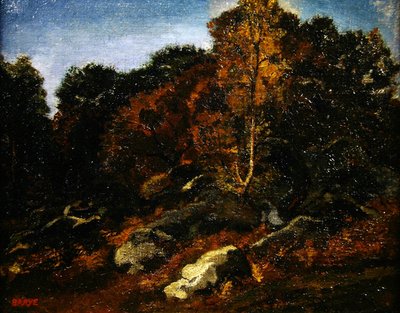 Automne à Fontainebleau - Antoine Louis Barye