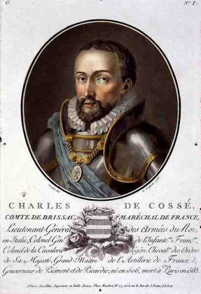 Portrait de Charles de Cossé, Comte de Brissac, Maréchal de France (1506-63) - Antoine Louis Francois Sergent Marceau