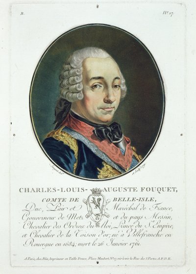Charles-Louis-Auguste Fouquet (1684-1761) de 