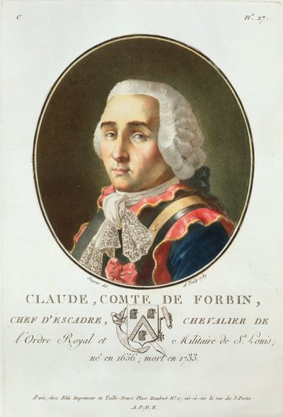 Claude (1656-1733) Comte de Forbin, 1789, de 