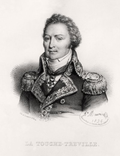 Portrait de Louis-René Madelaine Le Vassor, comte de La Touche-Tréville - Antoine Maurin