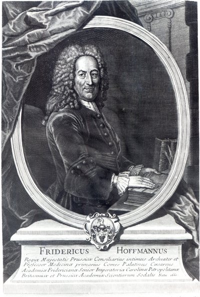 Friedrich Hoffmann, gravé par F.G Wolffgang, 1735 - Antoine Pesne
