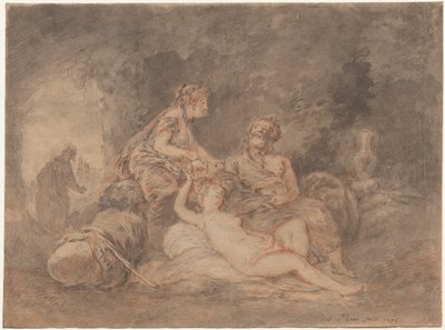 Loth et ses filles - Antoine Pesne