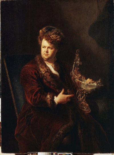 Portrait du joaillier Johann Melchior Dinglinger - Antoine Pesne