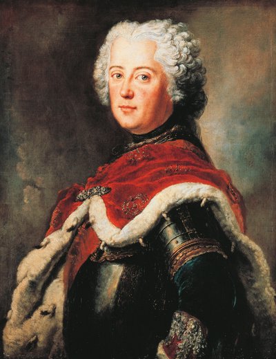 Portrait de Frédéric II de Brandebourg, dit le Grand - Antoine Pesne