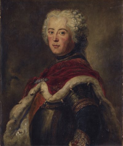 Portrait de Frédéric II de Prusse - Antoine Pesne