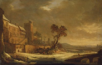 Le Mois de janvier, effet de neige, 1699 - Antoine Pierre the Younger Patel
