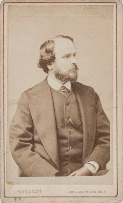 Portrait du danseur, chorégraphe et maître de ballet Paul Taglioni 1808-1884 - Antoine Rene Trinquart