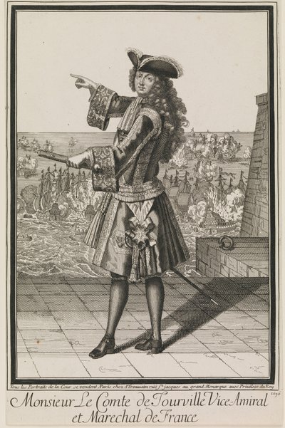 Monsieur Le Comte de Tourville Vice-Amiral et Maréchal de France - Antoine Trouvain