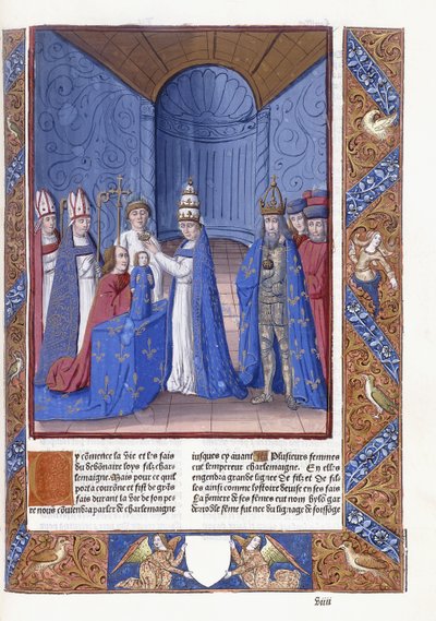 Couronnement de Louis le Pieux - Antoine Verard