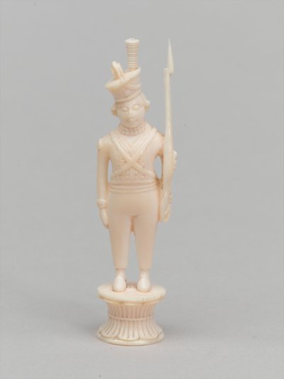 Pion blanc, pièce d