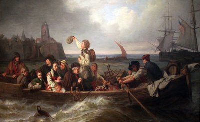 Adieu des émigrants - Antoine Volkmar