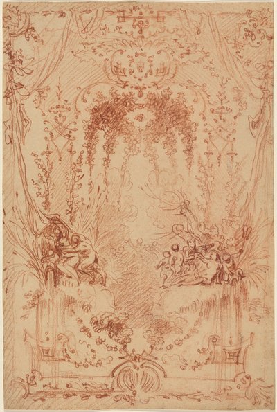 La tonnelle - Antoine Watteau